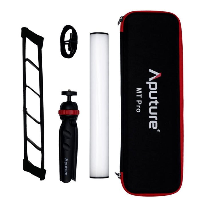 Aputure MT Pro Mini Tube LED-Licht 614 Lux bei 0,5 m (6500 K), eingebauter Lithium-Polymer-Akku für