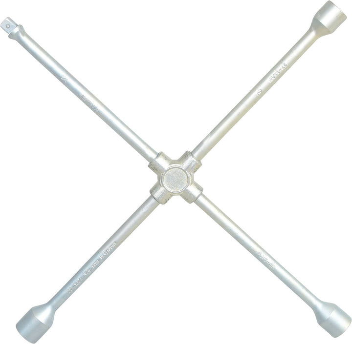 KS Tools 518.1159 Radkreuzschlüssel für LKW, 3/4"x27x30x32mm 75 cm 27 x 30 x 32mm x 3/4"Aussenvierka