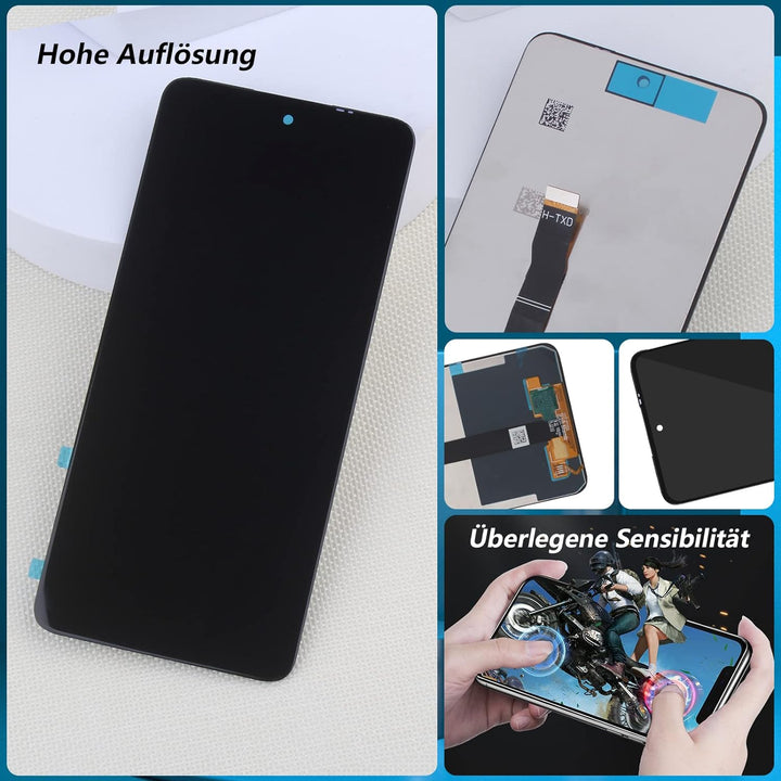 RongZy Display für Huawei P Smart 2021 PPA-LX2 LCD-Bildschirm Ersatz Touch Display Digitizer Baugrup