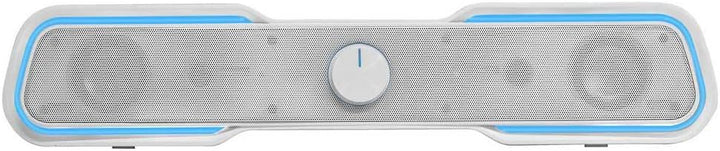 Mars Gaming MSBXW Weiss, RGB Soundbar, Bluethooth 5.0 + Jack 3.5, DSP Sound 10W, MSBXW