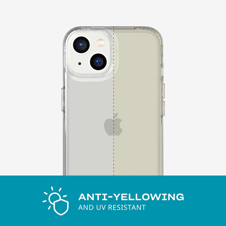 Tech 21 iPhone 14 Evo Clear - Kratzfeste, stossabsorbierende klare Handyhülle mit 3, 6 m Multi-Drop