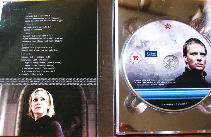 Spooks: Complete BBC Series 6 [5 DVDs], DVD
