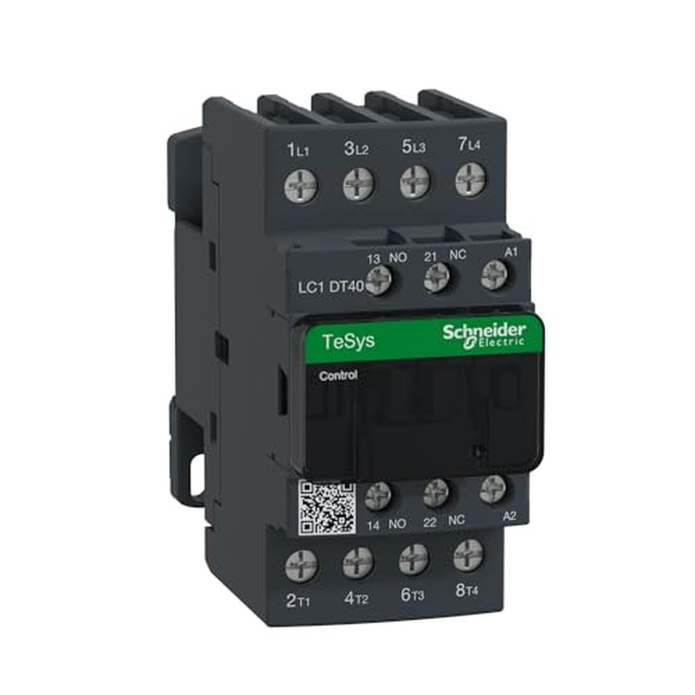 Schneider Electric - Leistungsschütz LC1D 4p, +1S+1Ö, Spule 230 V AC, LC1DT40P7
