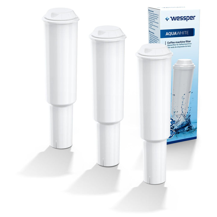 Wessper 3x Wasserfilter Ersatz Jura White, 60209, 68739; Nespresso N9, F5, F70,C9; Capresso, S9; Imp