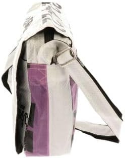 More Than Hip Qinisa Messenger Bag - Kleine Umhängetasche Damen aus Recycelten Zementsäcke Leichte S
