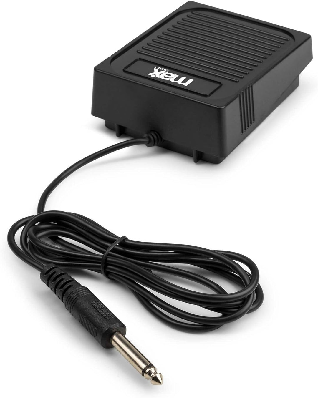 MAX Sustain Pedal - Universal Keyboard Haltepedal – Echtes Klaviergefühl, rutschfeste Gummisohle – p