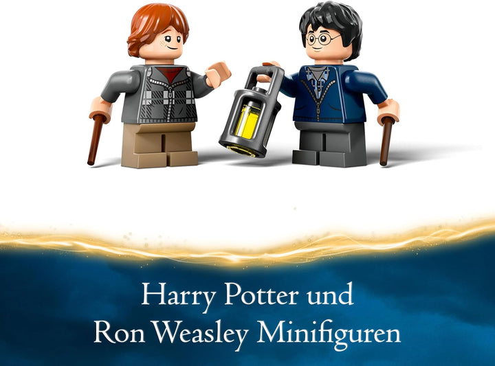 LEGO Harry Potter Aragog im Verbotenen Wald, Fantasy-Spielset mit Spinnen-Figur, Fabelwesen, 2 Minif