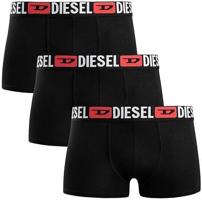 Diesel Herren Unterhose - UMBX-DAMIENTHREEPACK S Schwarz (E4356-0ddai), S Schwarz (E4356-0ddai)