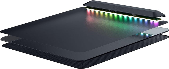 Razer Firefly V2 Pro - RGB-hintergrundbeleuchtete Gaming-Mausmatte - integrierter USB-Anschluss (15-