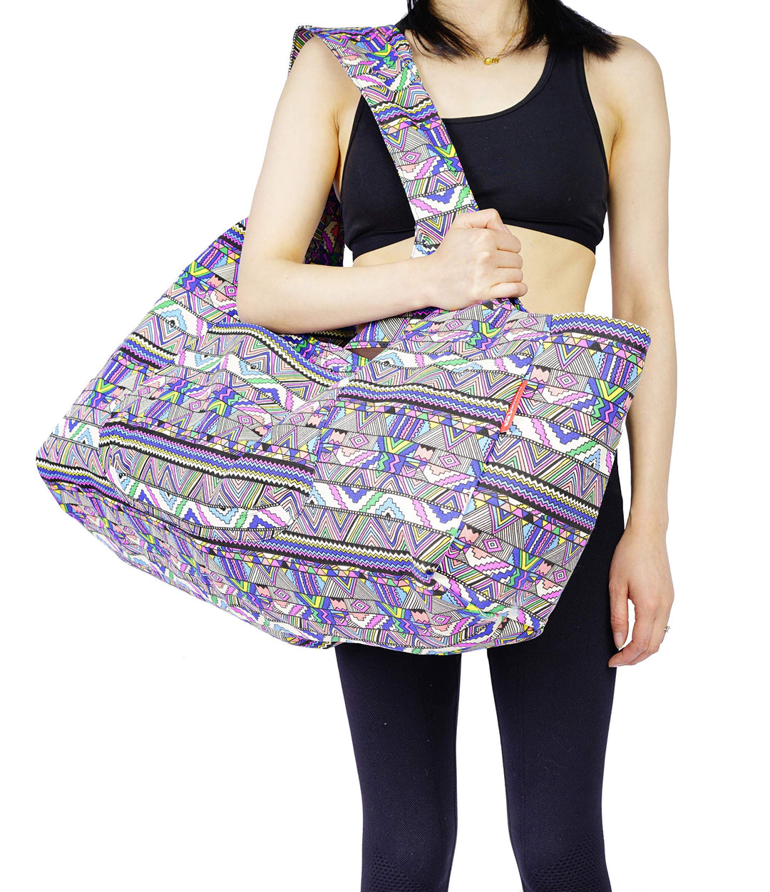 Aozora Yogamatten-Tasche, grosse Tragetasche für Yogamatte, Tragetasche, mit Taschen, passend für Ma