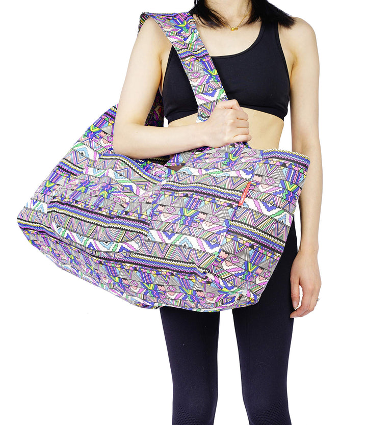 Aozora Yogamatten-Tasche, grosse Tragetasche für Yogamatte, Tragetasche, mit Taschen, passend für Ma