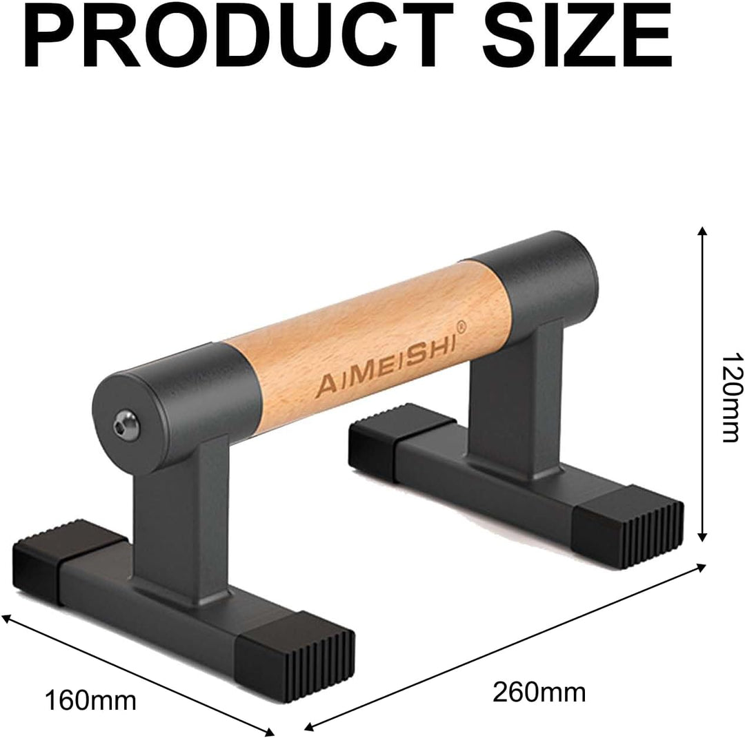 Liegestützgriffe, Parallettes mit Griff Rutschfeste Push Up Bar Liegestütze Handstand Griffe Calisth