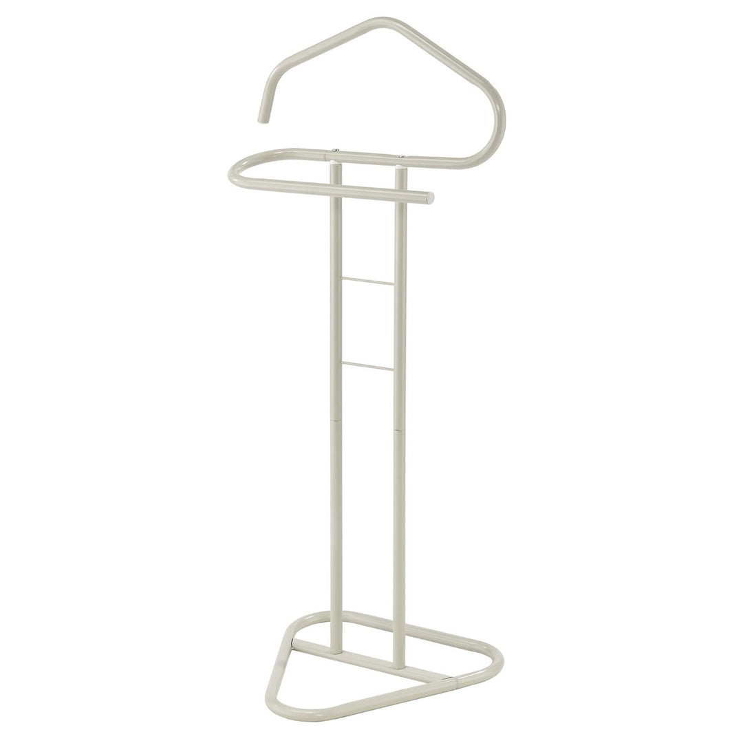 IDIMEX Herrendiener Camilo, stummer Diener mit Kleiderbügel und Hosenbügel, Beige lackiert, Beige