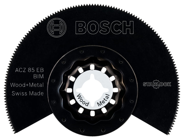 Bosch Professional 1x Segmentsägeblatt ACZ 85 EB Wood and Metal (für Holz und Metall, 85 mm, Zubehör