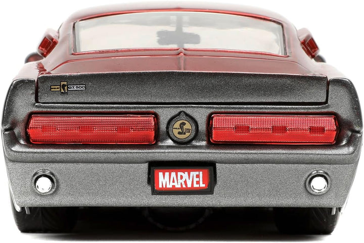 Jada Toys Marvel Star Lord 1967 Ford Mustang 1:24 Spielzeugauto Modellauto