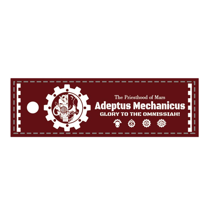Starforged lmperial Armed Forces Morale Patches Velcro Warhammer 40K WH40 -AdeptusMechanicus small,