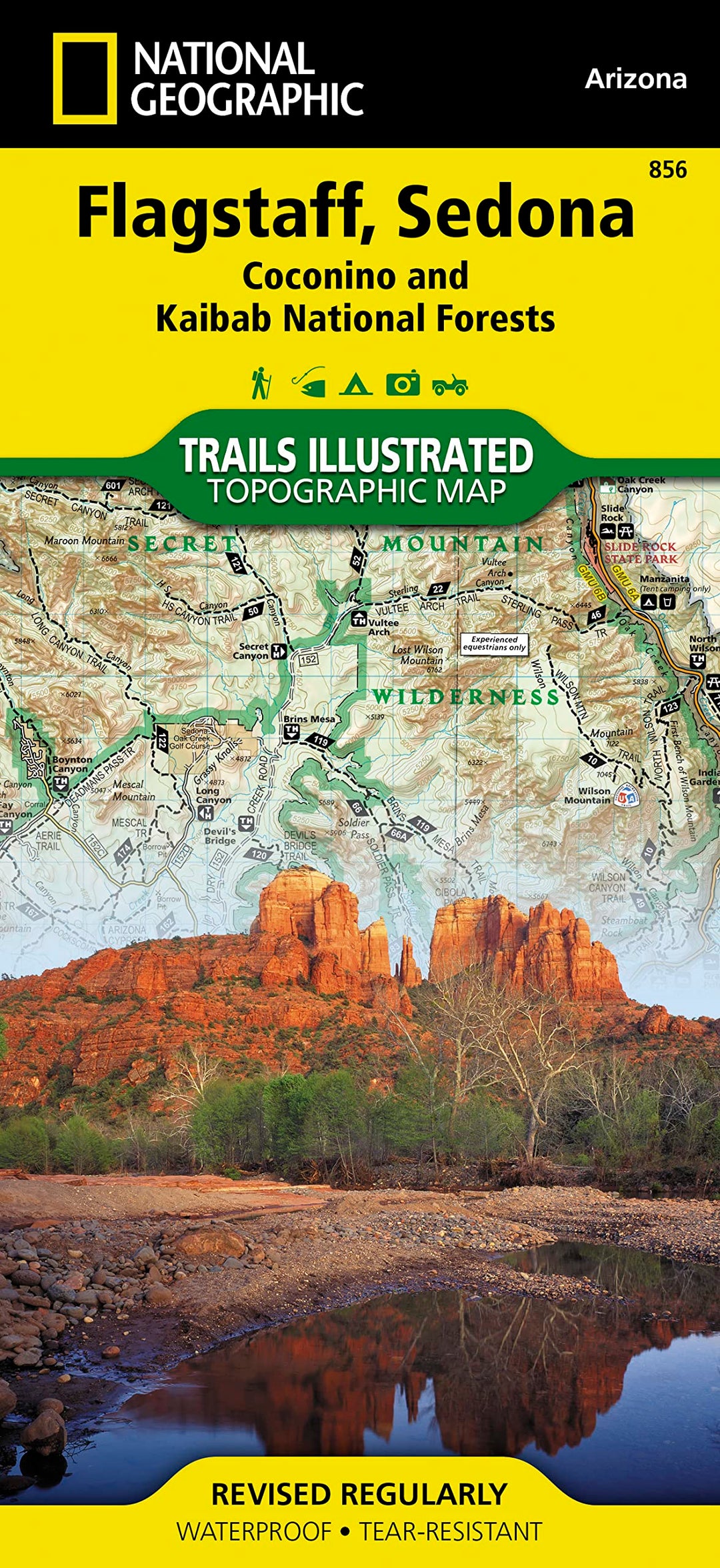 Flagstaff / Sedona - Coconino National Forest: NATIONAL GEOGRAPHIC Trails Illustrated National Parks