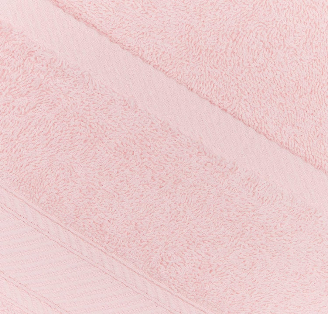 De Witte Lietaer 194850 Handtuchset 6-tlg., Baumwolle, Rosa, 100 x 50 cm