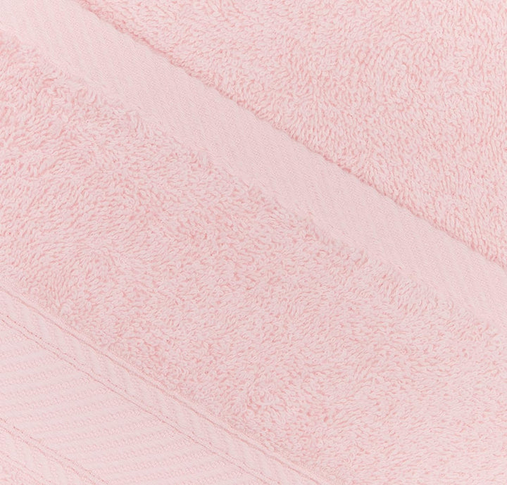 De Witte Lietaer 194850 Handtuchset 6-tlg., Baumwolle, Rosa, 100 x 50 cm
