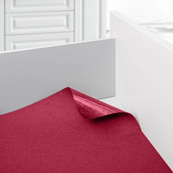 Gedotec Filztuch für Besteckhalter-Sortiment selbstklebend | Schubkasten-Filztuch 100 x 45 cm | Filz