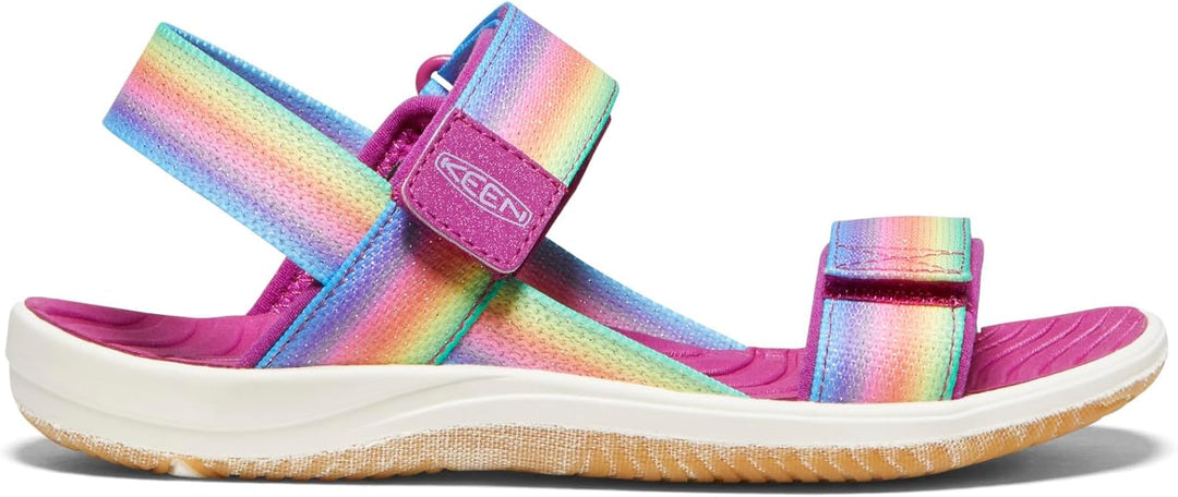 KEEN Unisex Kinder Elle Backstrap Slingback Sandalen 37 EU Rainbow Festival Fuchsia, 37 EU Rainbow F