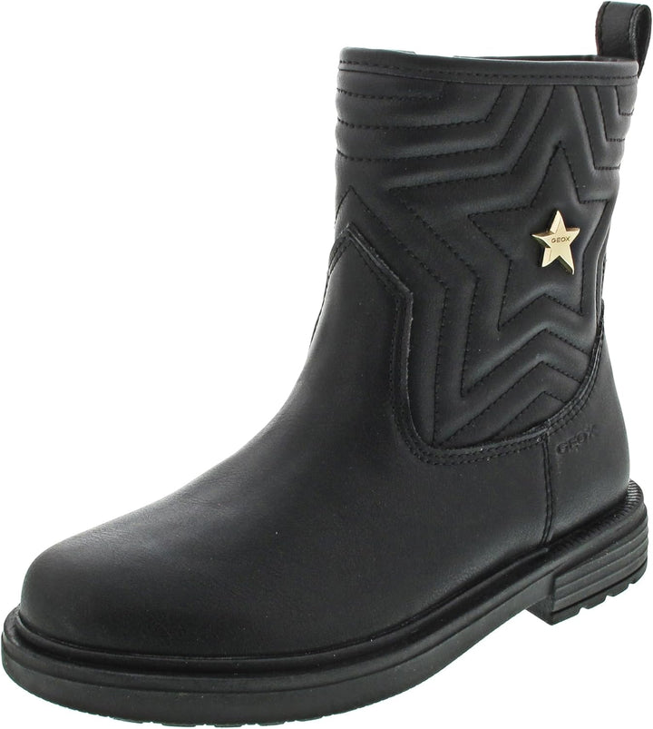 Geox Mädchen J Eclair Girl AStiefeletten 39 EU Schwarz, 39 EU Schwarz
