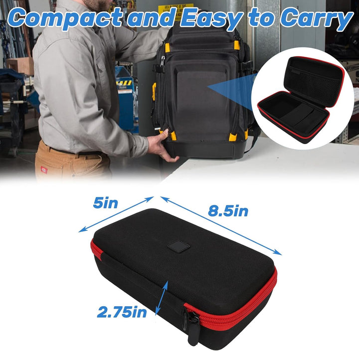 GAESHOW Werkzeugtasche Schwarz EVA Hartschale Wasserdicht Mutispandex Hardware Werkzeug Aufbewahrung