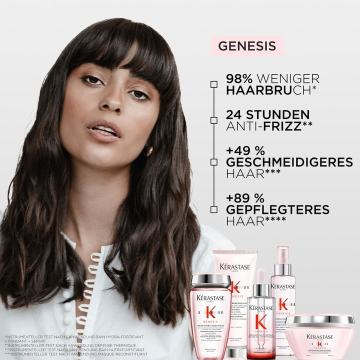 Kérastase Stärkende Haarkur für feines und brüchiges Haar, Gegen Haarausfall und Haarbruch, Sérum An