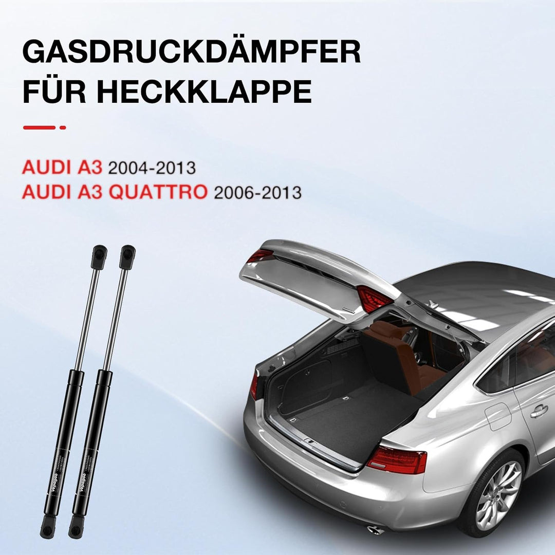 Vepagoo Gasfeder Gasdruckdämpfer Heckklappendämpfer für AUDI A3 2004-2013 8PA, OEM-Teilenummer: #8P4