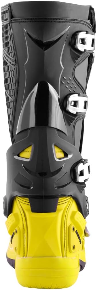 Bogotto MX-7 G Motocross Stiefel, gelb/schwarz, 43 43 EU Gelb Schwarz, 43 EU Gelb Schwarz