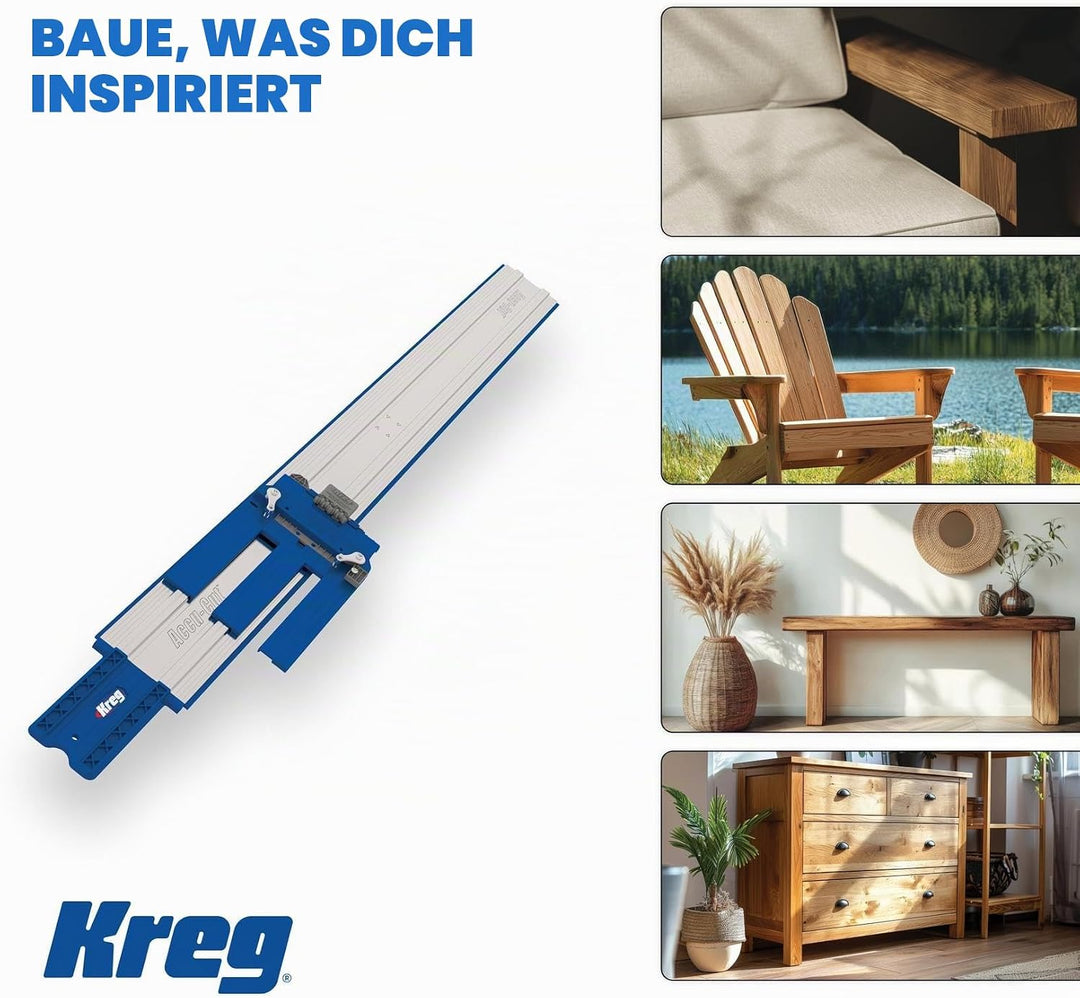 KREG Accu-Cut Sägeführung Kreissägebahn, Kreissägebahn