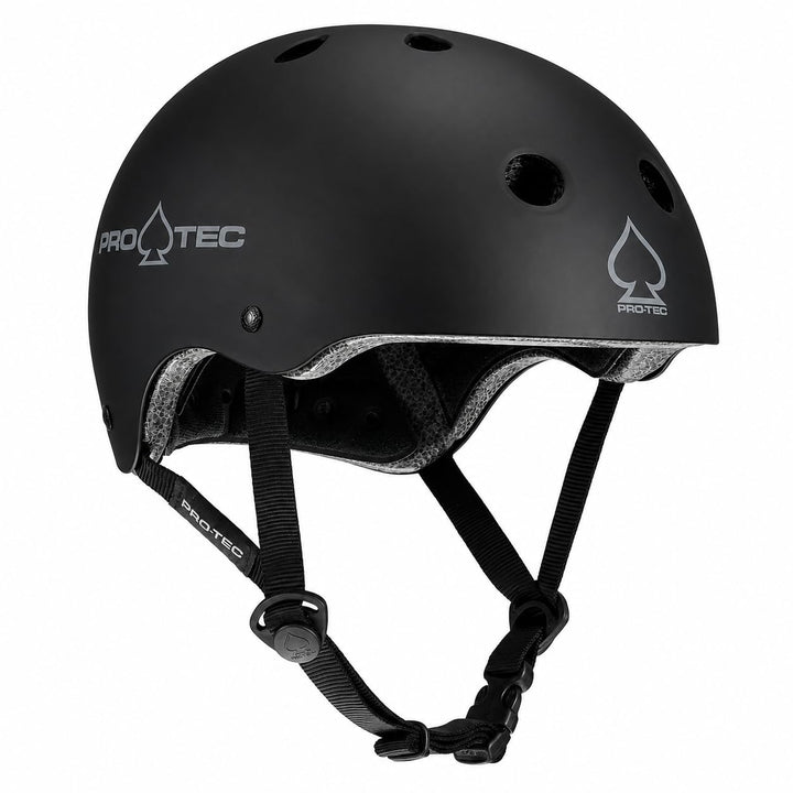 Pro Tec Skate-Helm, Zertifiziert Matte Black S, Matte Black S