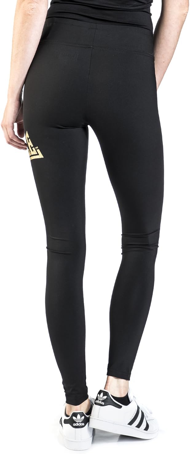 Lonsdale Damen Aglish Leggings XXL Slim Schwarz, XXL Slim Schwarz