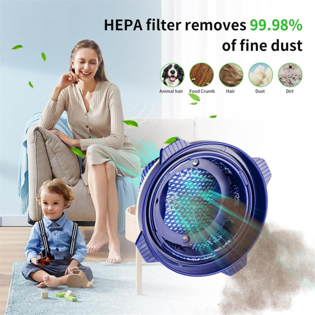 YanBan 3 Ersatzfilter kompatibel mit Samsung Jet 75 Jet 90 Jet 70 Jet 60 VS9000RL Staubsauger, Nr. D