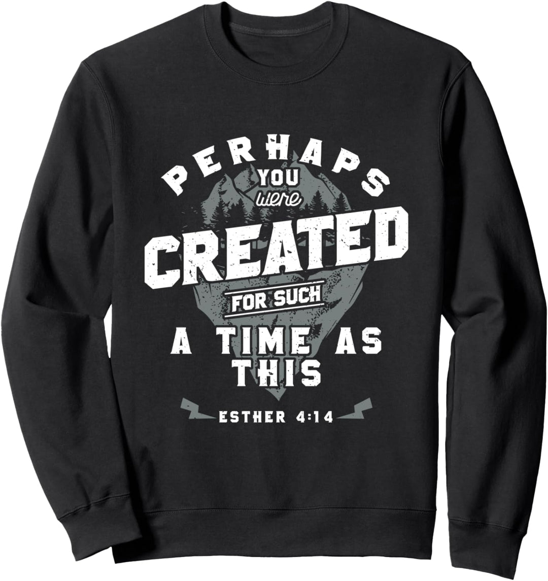 Vielleicht wurden Sie für eine solche Zeit geschaffen Sweatshirt
