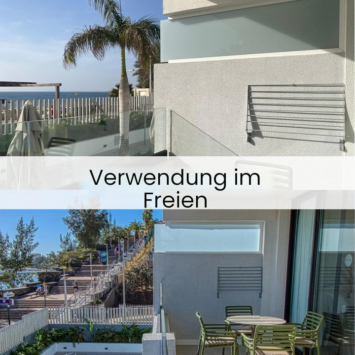 Foxydry Fold Wäscheständer für die Wand, vertikaler Wäscheständer für den Innen- und Aussenbereich a