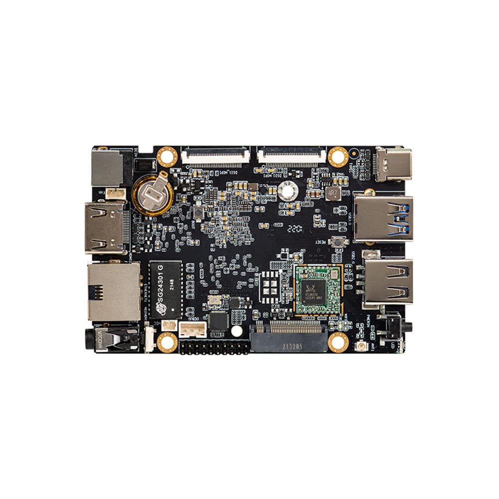 WayPonDEV Firefly ROC-RK3588S-PC 8K AI Rockchip RK3588S Single Board Computer 16GB RAM LPDDR4 &amp; 128G