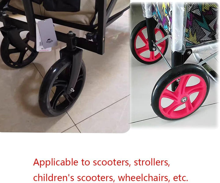 2 Stück 120 mm 145 mm 175 mm 180 mm 190 mm 200 mm Scooter Räder 5 Zoll 6 Zoll 7 Zoll 8 Zoll Scooter