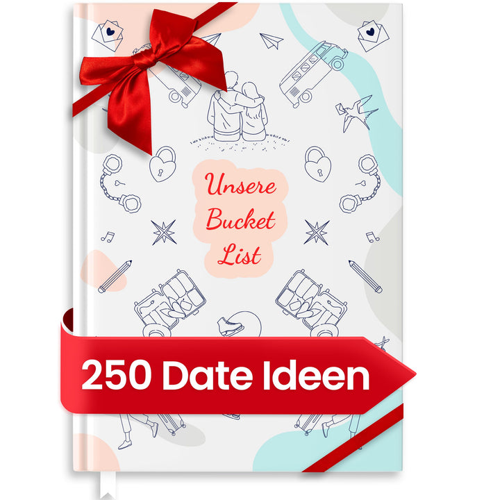 Bucket List für Paare | Paargeschenk | Geschenke für Paare und Partner | A4 | Überraschung Freundin