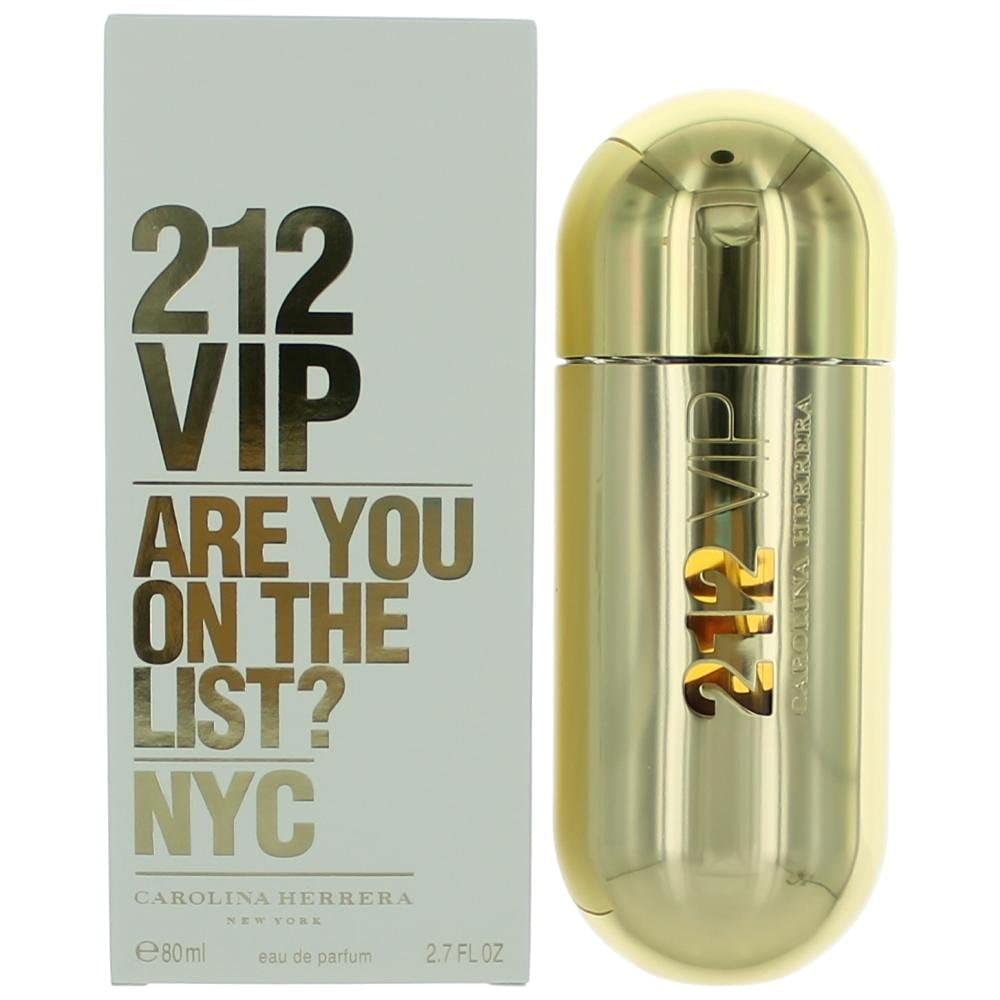 Carolina Herrera 212 VIP Women EDP Spray 80.0 ml, 1er Pack (1 x 80 ml) Rum, Passionsfrucht, Gardenie