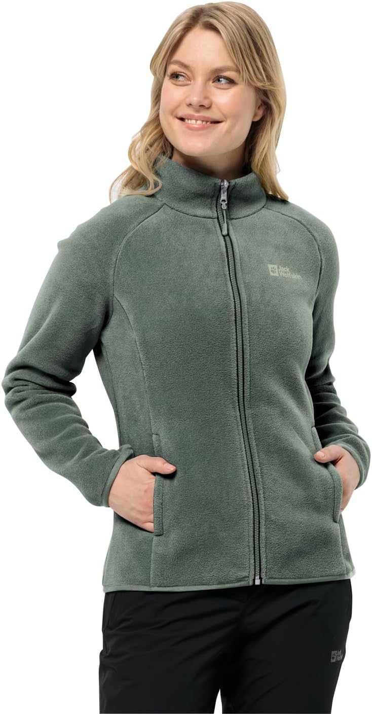 Jack Wolfskin Damen Moonrise Fleecejacke Damen Jacke XL night blue, XL night blue