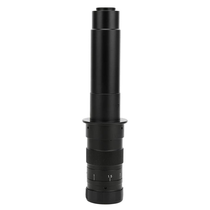 Oumefar 300X verstellbares C Mount Objektiv Industrielles 0, 7X 4, 5X Mikroskop Kameraobjektiv 25 mm
