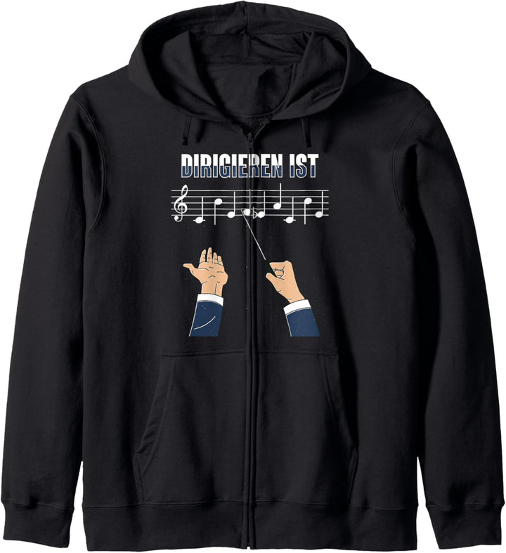 Dirigent Modus On Dirigieren Orchester Musiker Geschenk Kapuzenjacke
