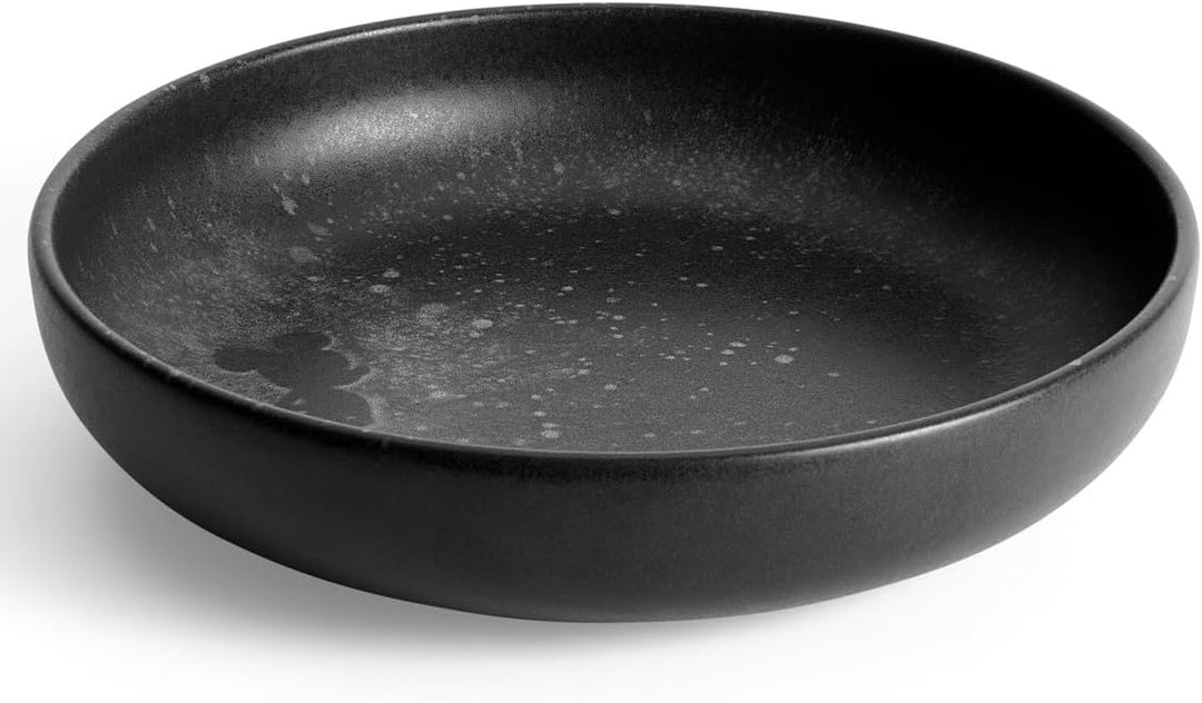 Micky Maus Midnight Tiefer Teller Disney, 22 cm, Steinzeug, Spülmaschinenfest, Seidenmatte Glasur, S