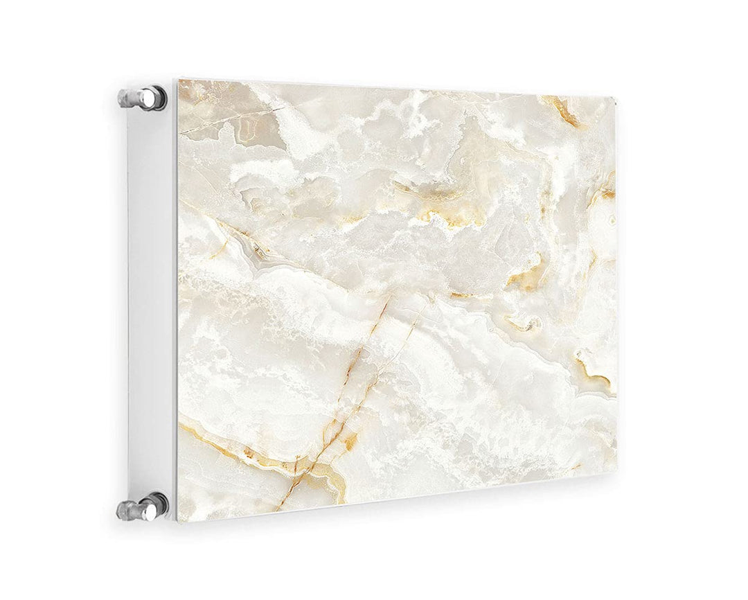 TMK Magnet Heizkörperabdeckung, Heizkörperverkleidung 60x60 cm, Marmor Beige 60x60 cm, Beige 60x60 c
