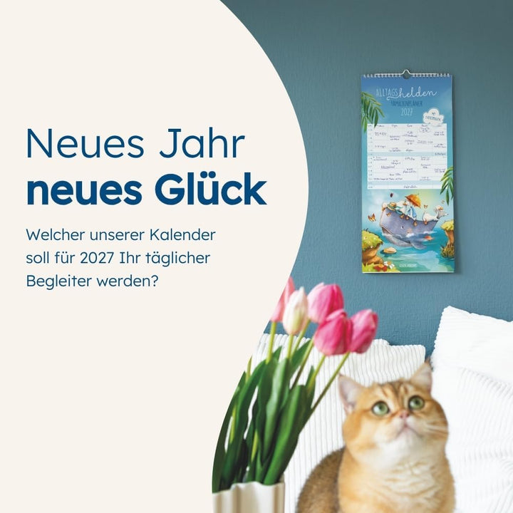Familienplaner 2027 Einer für alle: Familienplaner, Einer für Alle