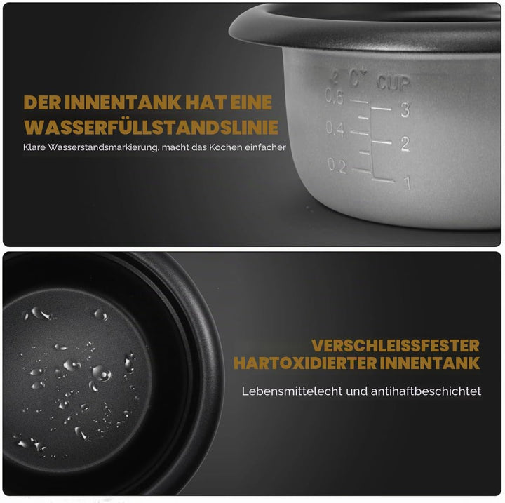 Operitacx Auskleidung Für Reiskocher Revere-ware-töpfe Und Suppentopf Innerer Kochtopf Antihaft Reis
