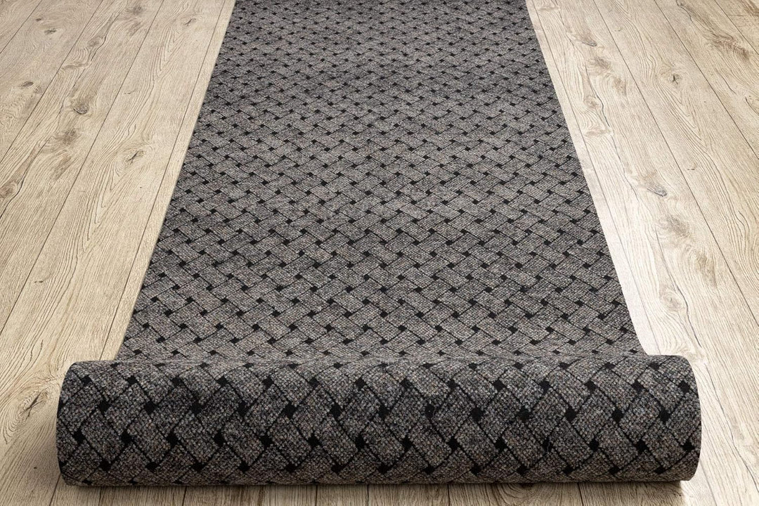 rugsx Runner - Türmatte rutschfest Vectra 316 Draussen Innen beige 100x100 cm 100x100 cm Vectra Beig
