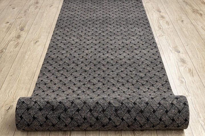 rugsx Runner - Türmatte rutschfest Vectra 316 Draussen Innen beige 100x100 cm 100x100 cm Vectra Beig