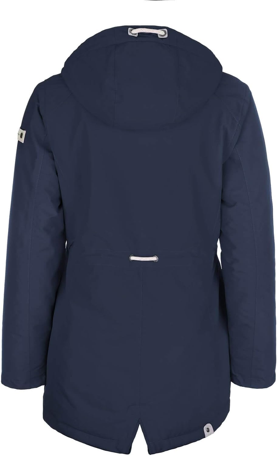 Dry Fashion Damen Funktionsmantel Aarhus gefüttert - Outdoor-Funktionsjacke wind- und wasserdicht, N